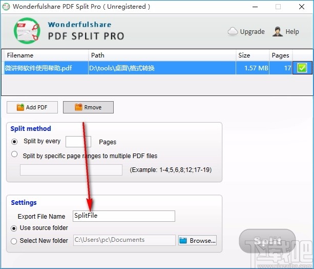 Wonderfulshare PDF Split Pro(pdf分割器)