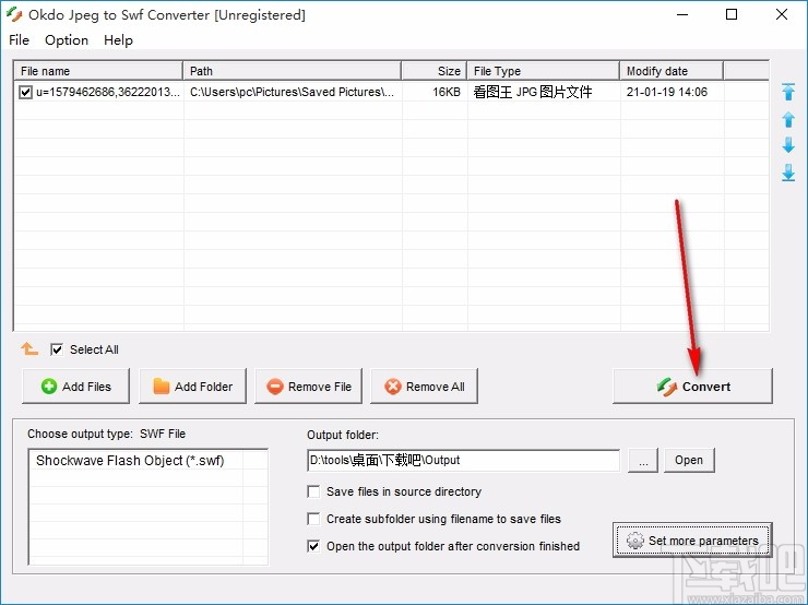Okdo Jpeg to Swf Converter(jpeg图片转swf工具)