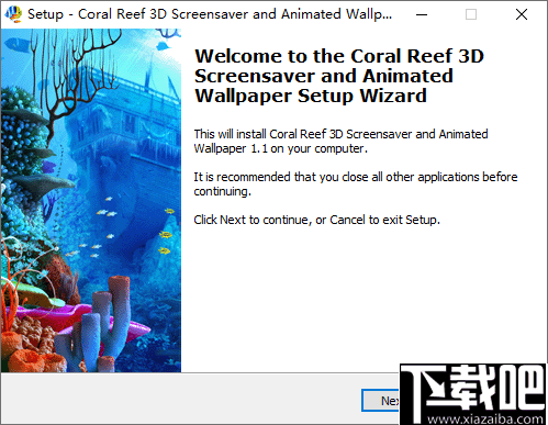 Coral Reef 3D Screensaver(珊瑚礁3D屏幕保护程序)
