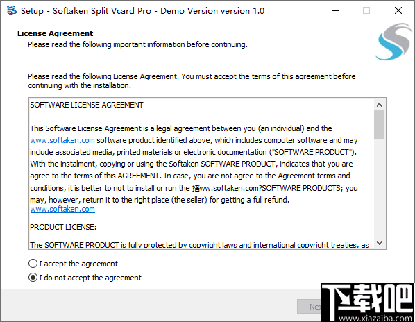 Softaken Split Vcard Pro(Vcard分割工具)