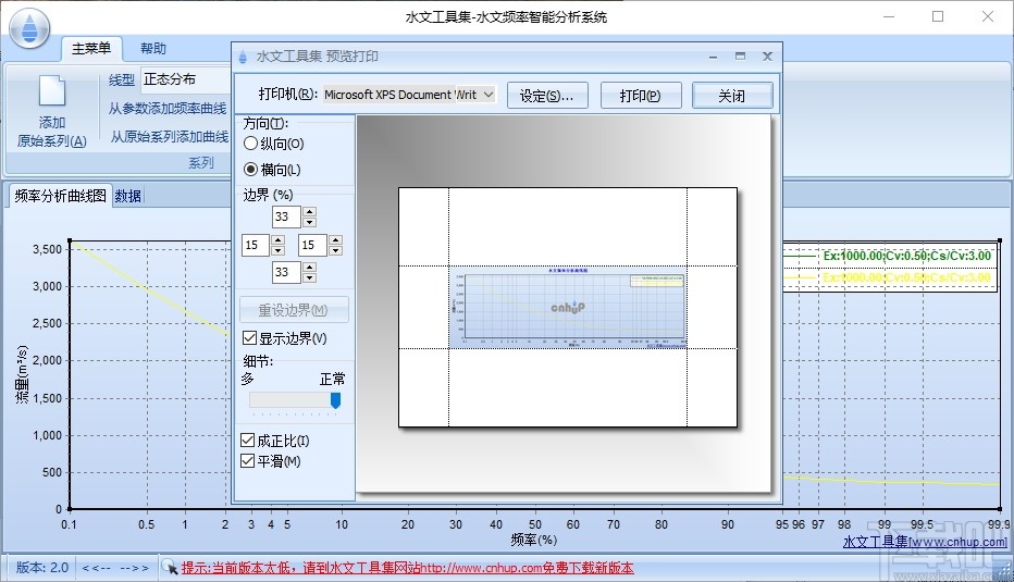 水文频率智能分析系统