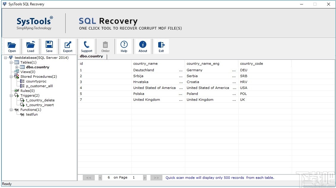 SysTools SQL Backup Recovery(数据库备份恢复工具)