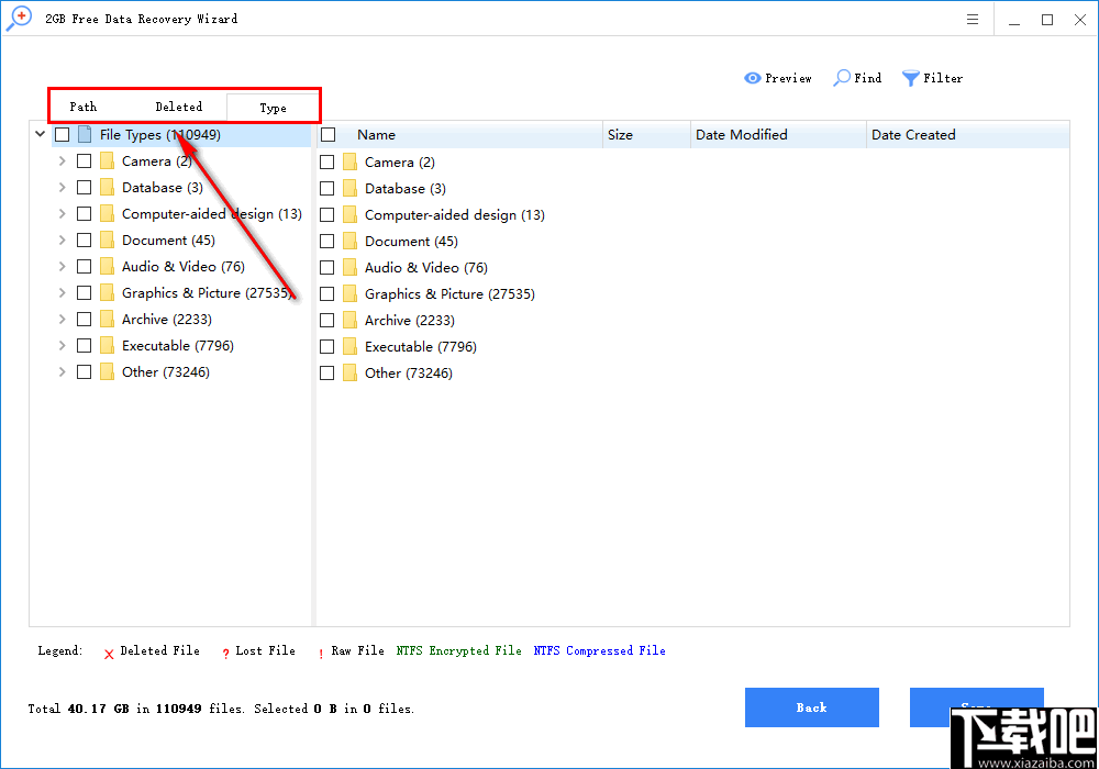2GB Free Data Recovery Wizard(免费数据恢复软件)