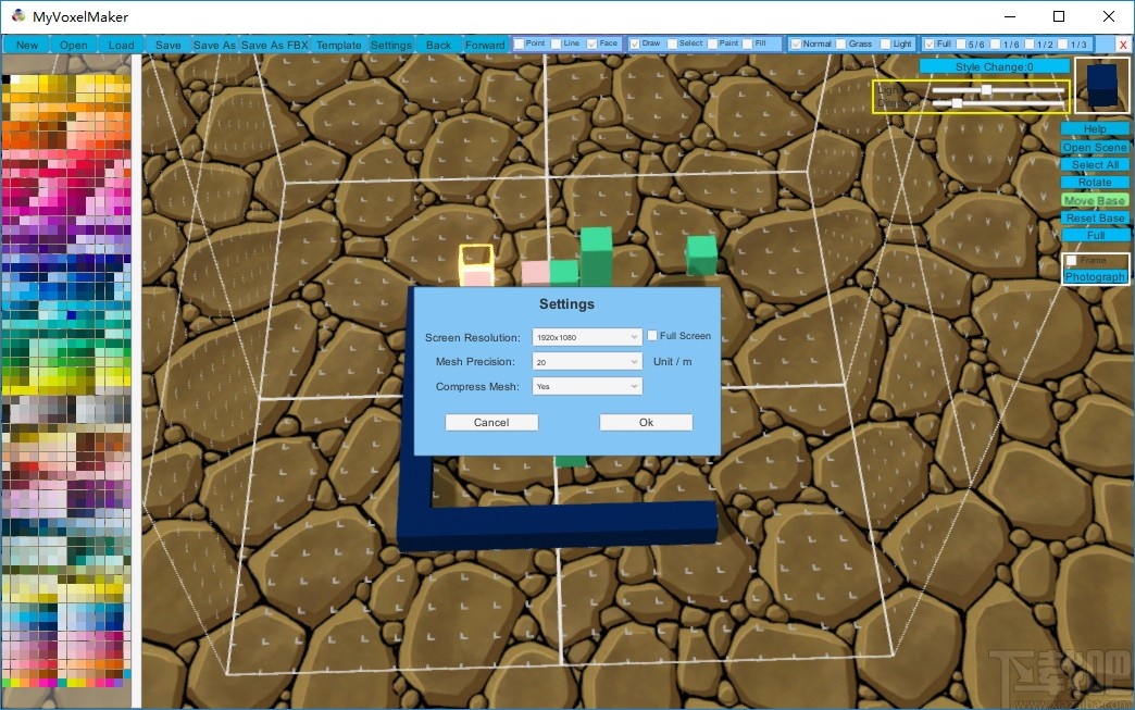 MyVoxelMaker(三维像素建模软件)