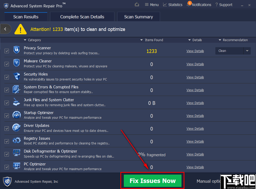 Advanced System Repair(高级系统修复工具)