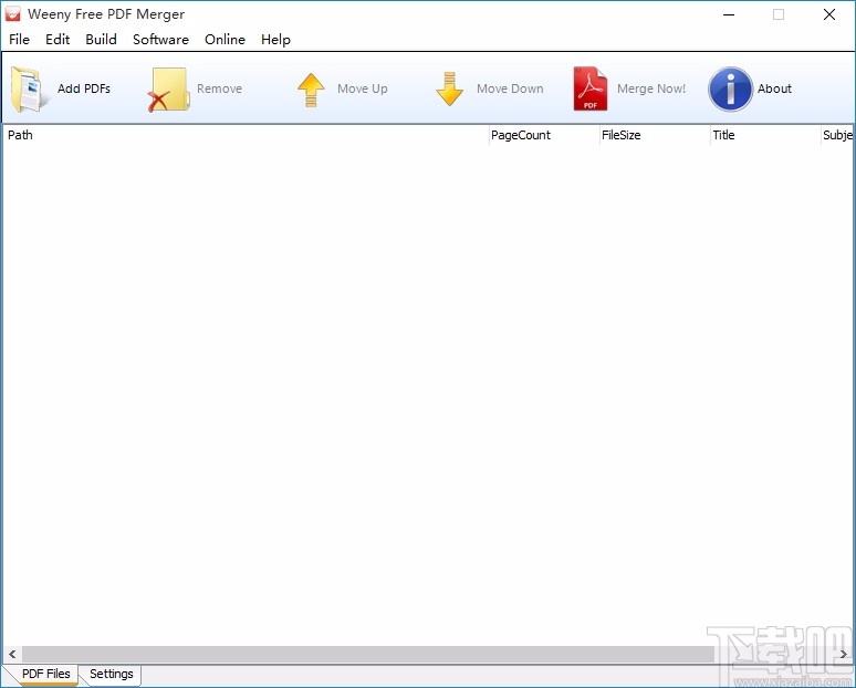 Weeny Free PDF Merger(PDF合并软件)