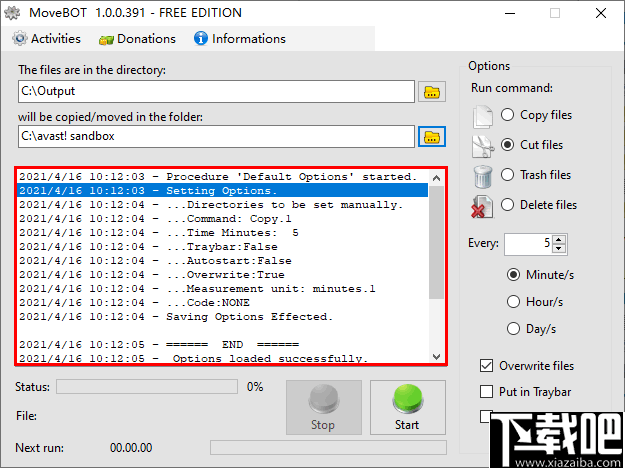 moveBot(定时复制软件)