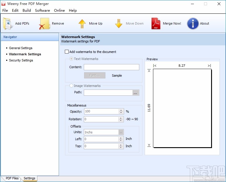 Weeny Free PDF Merger(PDF合并软件)