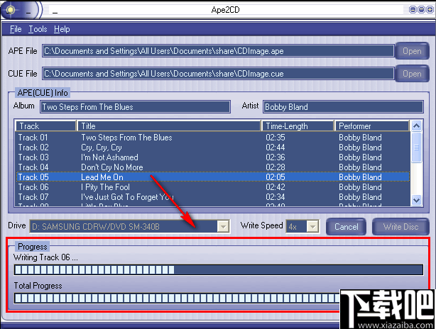 Ape2CD(音乐文件刻录工具)