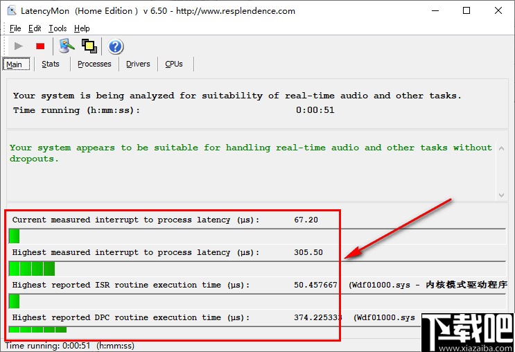 LatencyMon(音频环境检测软件)