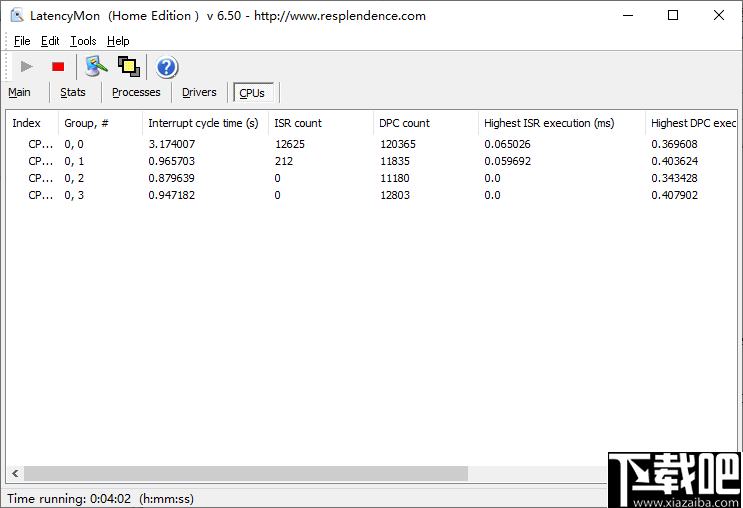 LatencyMon(音频环境检测软件)