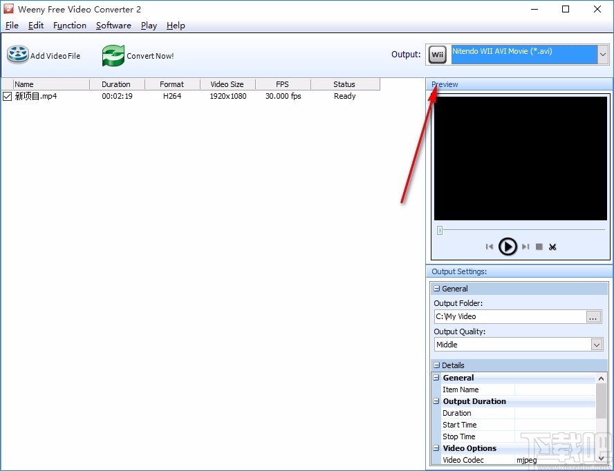 Weeny Free Video Converter(免费视频格式转换器)