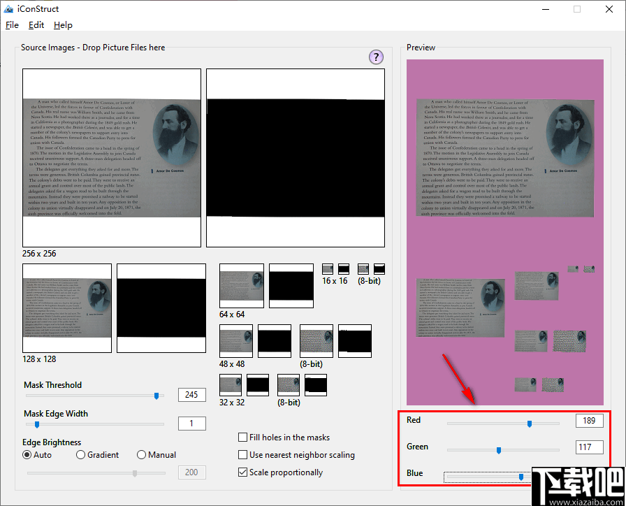 iConStruct(图标尺寸调节工具)