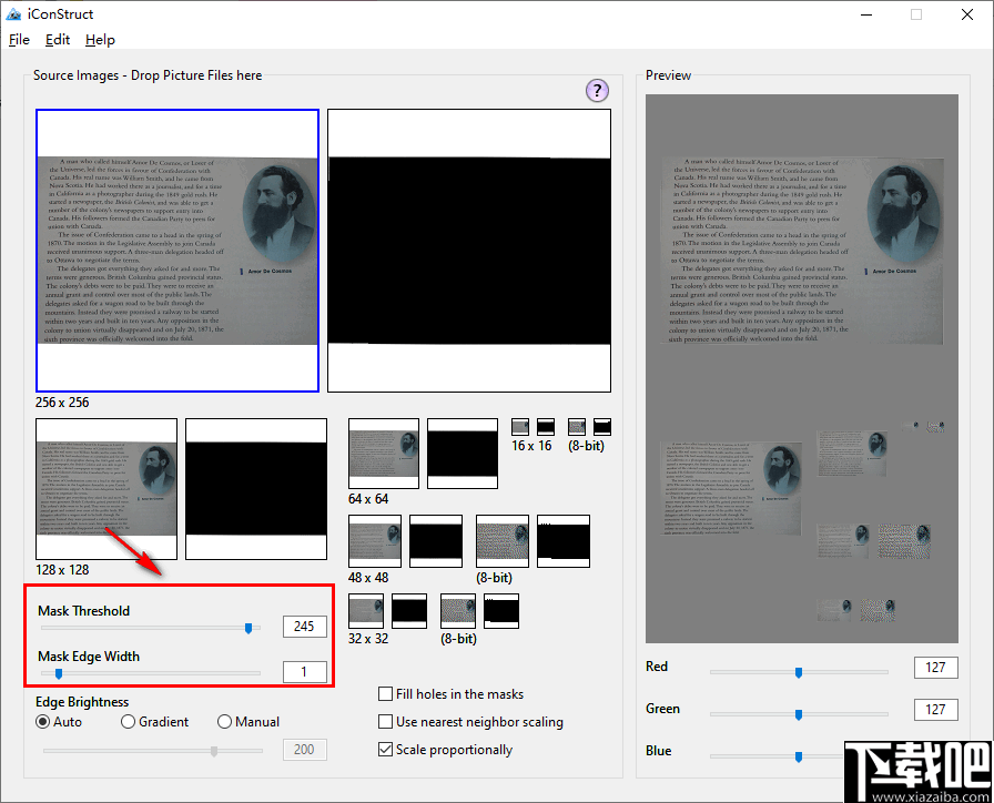 iConStruct(图标尺寸调节工具)