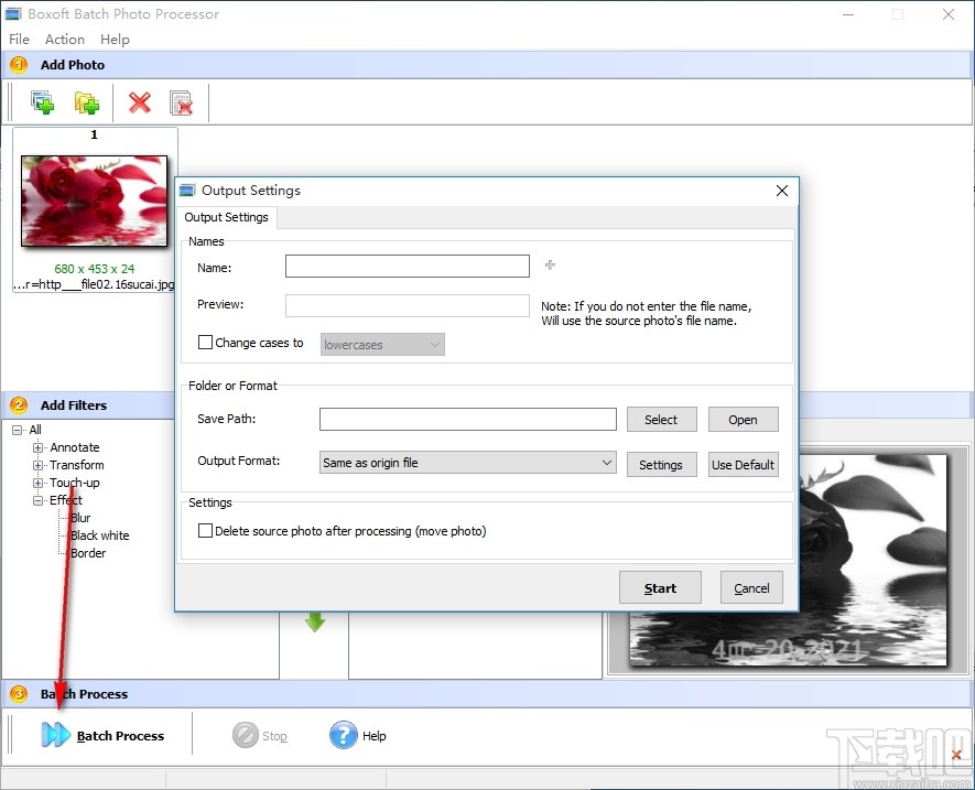Boxoft Batch Photo Processor(照片编辑工具)