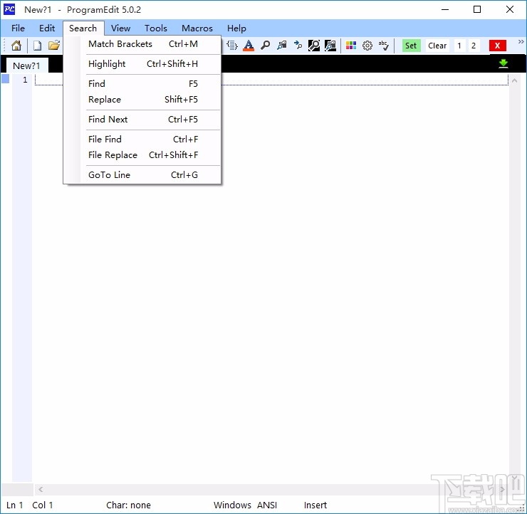 ProgramEdit(源代码编辑工具)