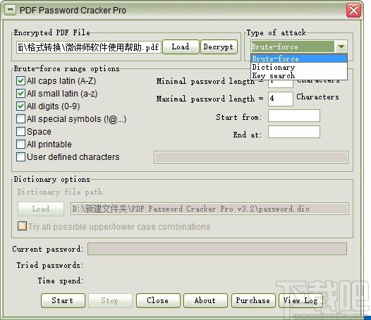PDF Password Cracker Pro(PDF密码恢复软件)