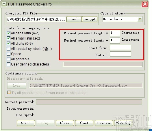 PDF Password Cracker Pro(PDF密码恢复软件)