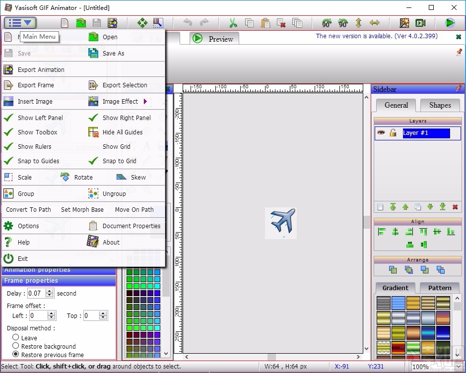 Yasisoft GIF Animator(多功能动画制作软件)
