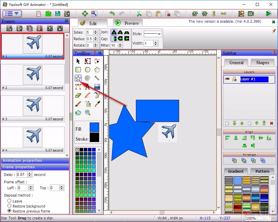Yasisoft GIF Animator(多功能动画制作软件)