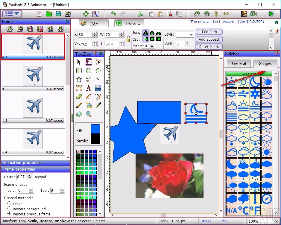 Yasisoft GIF Animator(多功能动画制作软件)