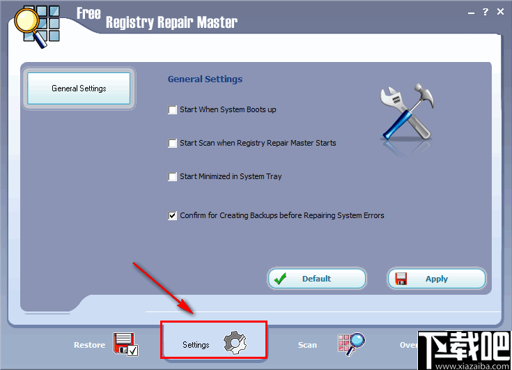 Free Registry Repair Master(注册表修复工具)