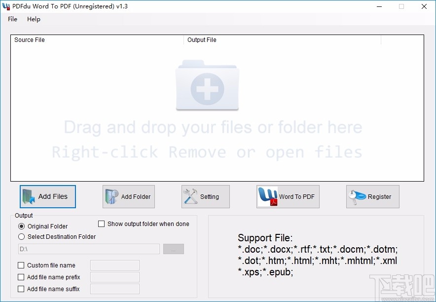 PDFdu Word To PDF Converter(Word转PDF)
