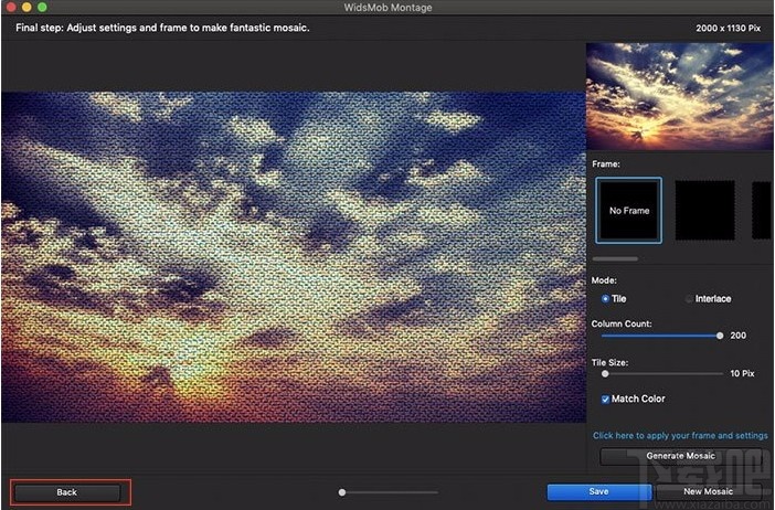 WidsMob Montage(蒙太奇马赛克制作软件)