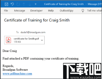 PdfMachine merge(PDF邮件附件合并软件)