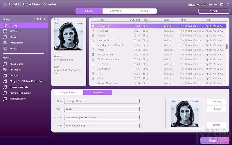 TuneFab Apple Music 转换器