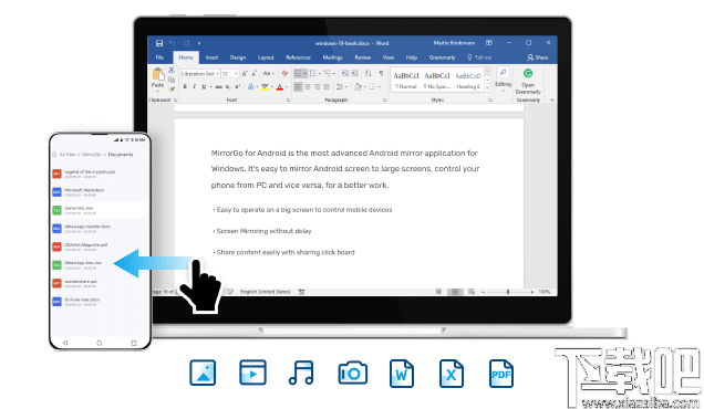 Wondershare MirrorGo(万兴手机映射软件)