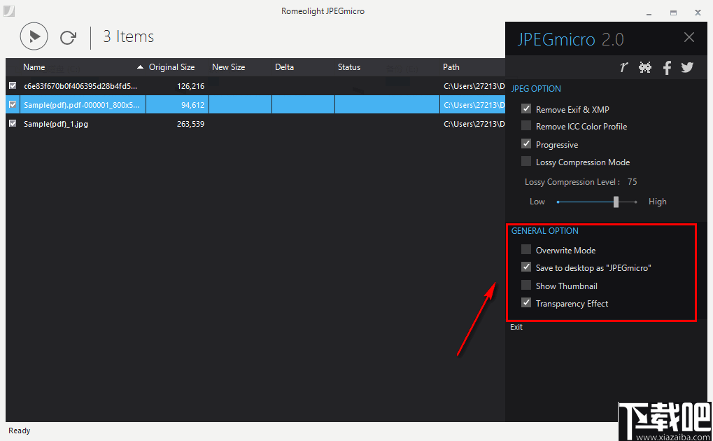 Romeolight JPEGmicro(图像压缩工具)