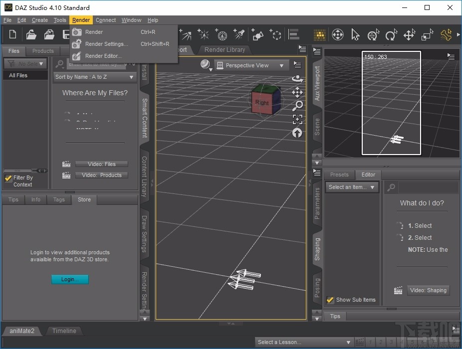 DAZ Studio(3D动画制作工具)