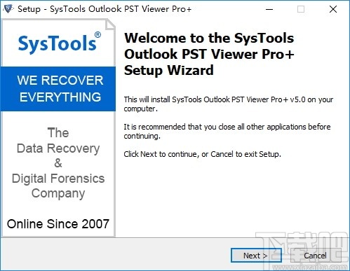 SysTools Outlook PST Viewer Pro(PST邮件查看)