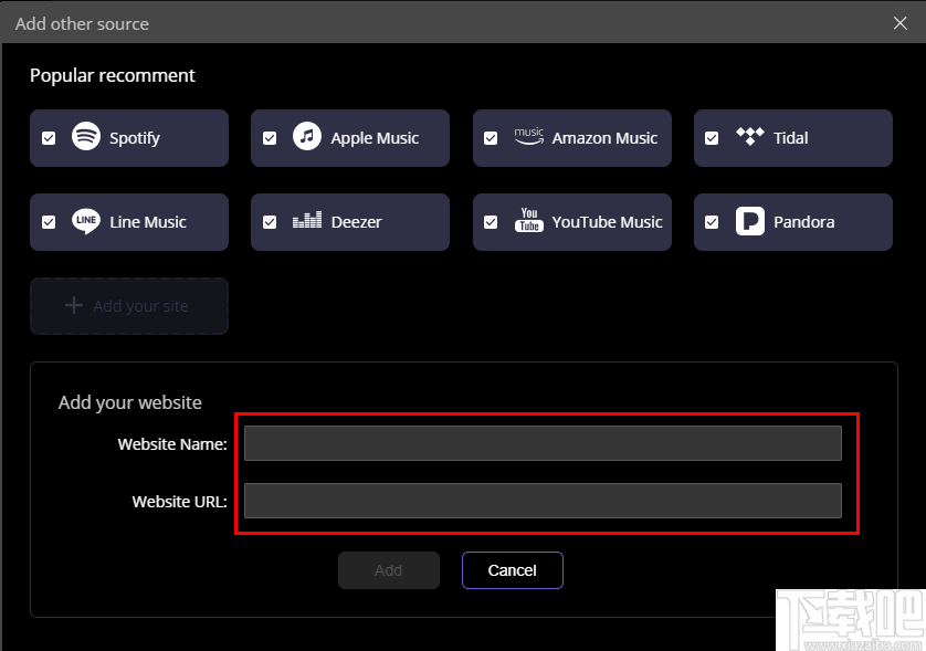 AudiCable(流媒体音乐录制工具)
