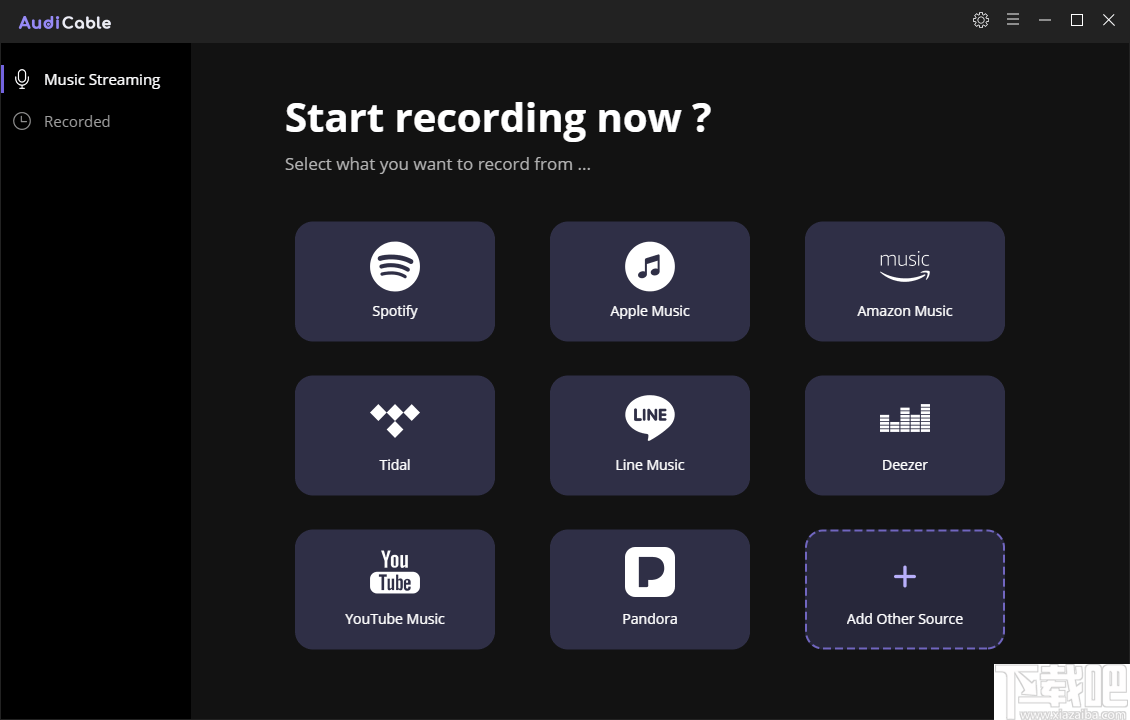 AudiCable(流媒体音乐录制工具)