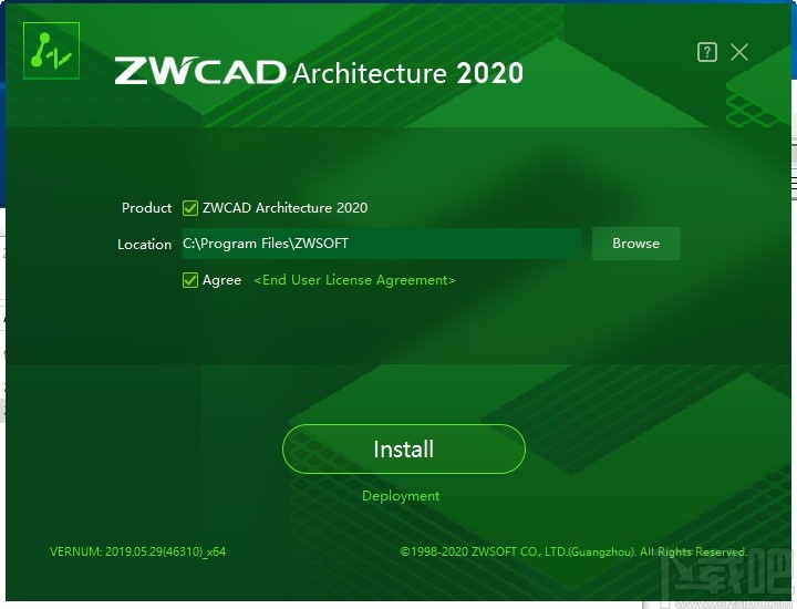 ZWCAD Architecture 2020(中望CAD建筑版)