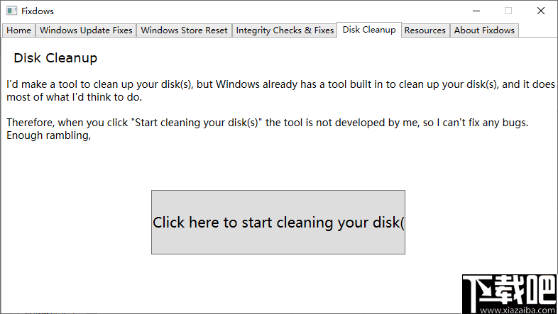 Fixdows(系统文件修复工具)