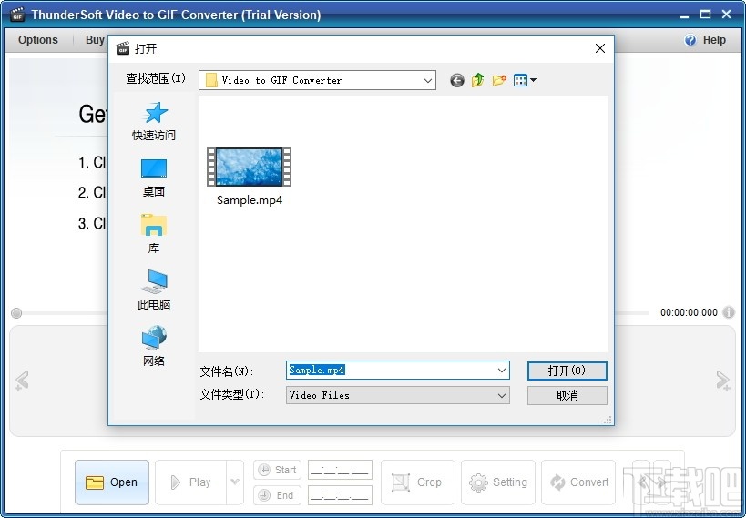 ThunderSoft Video to GIF Converter(GIF动图转换)