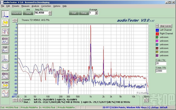 audioTester(声音测试)