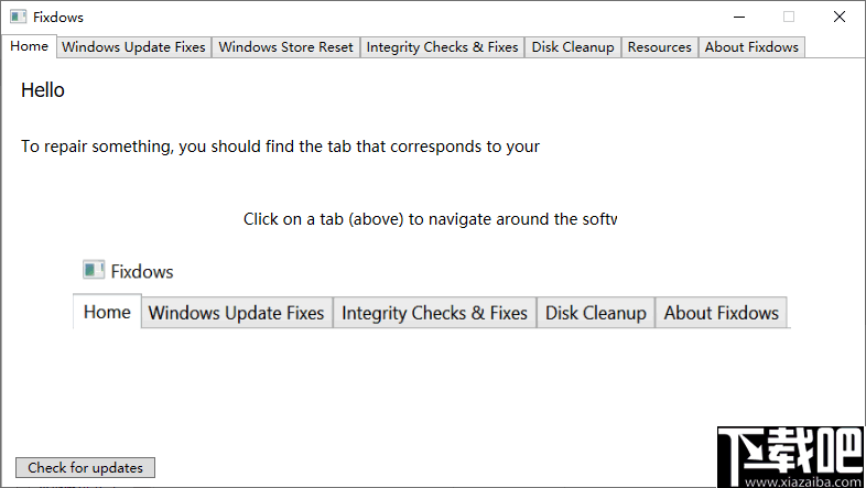 Fixdows(系统文件修复工具)