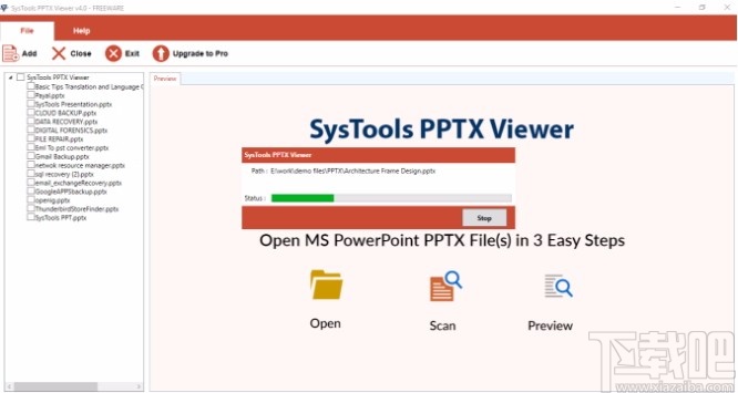 SysTools PPTX Viewer(PPTX文件查看器)