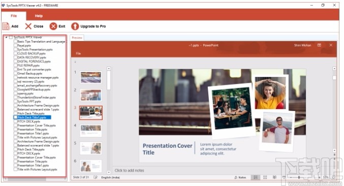 SysTools PPTX Viewer(PPTX文件查看器)