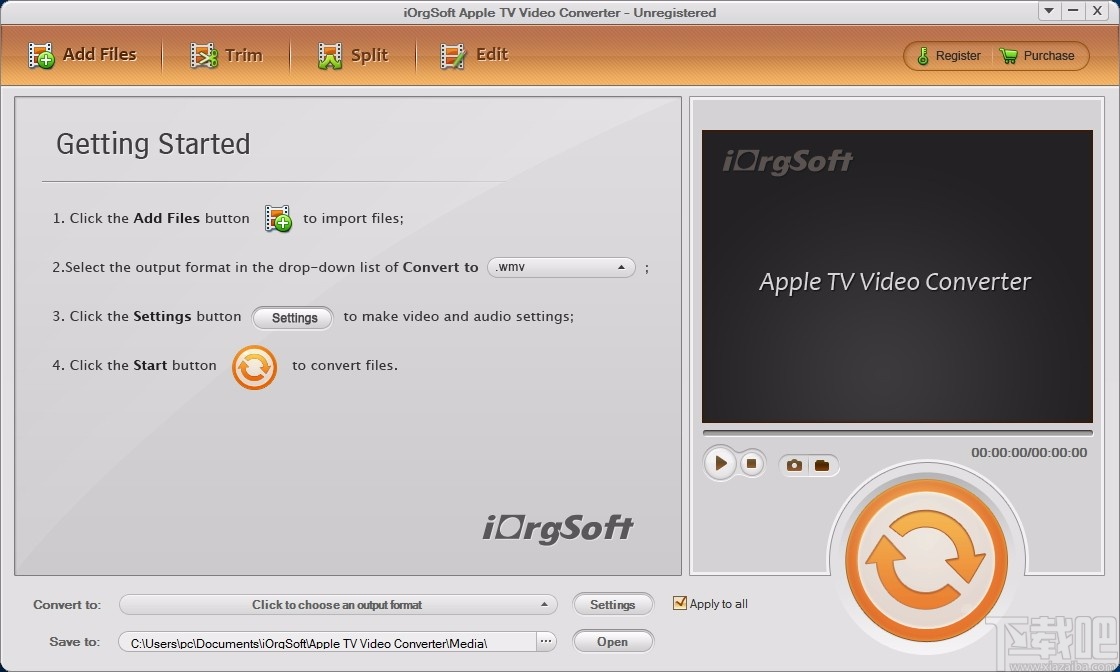 iOrgSoft Apple TV Video Converter(Apple TV视频格式转换器)