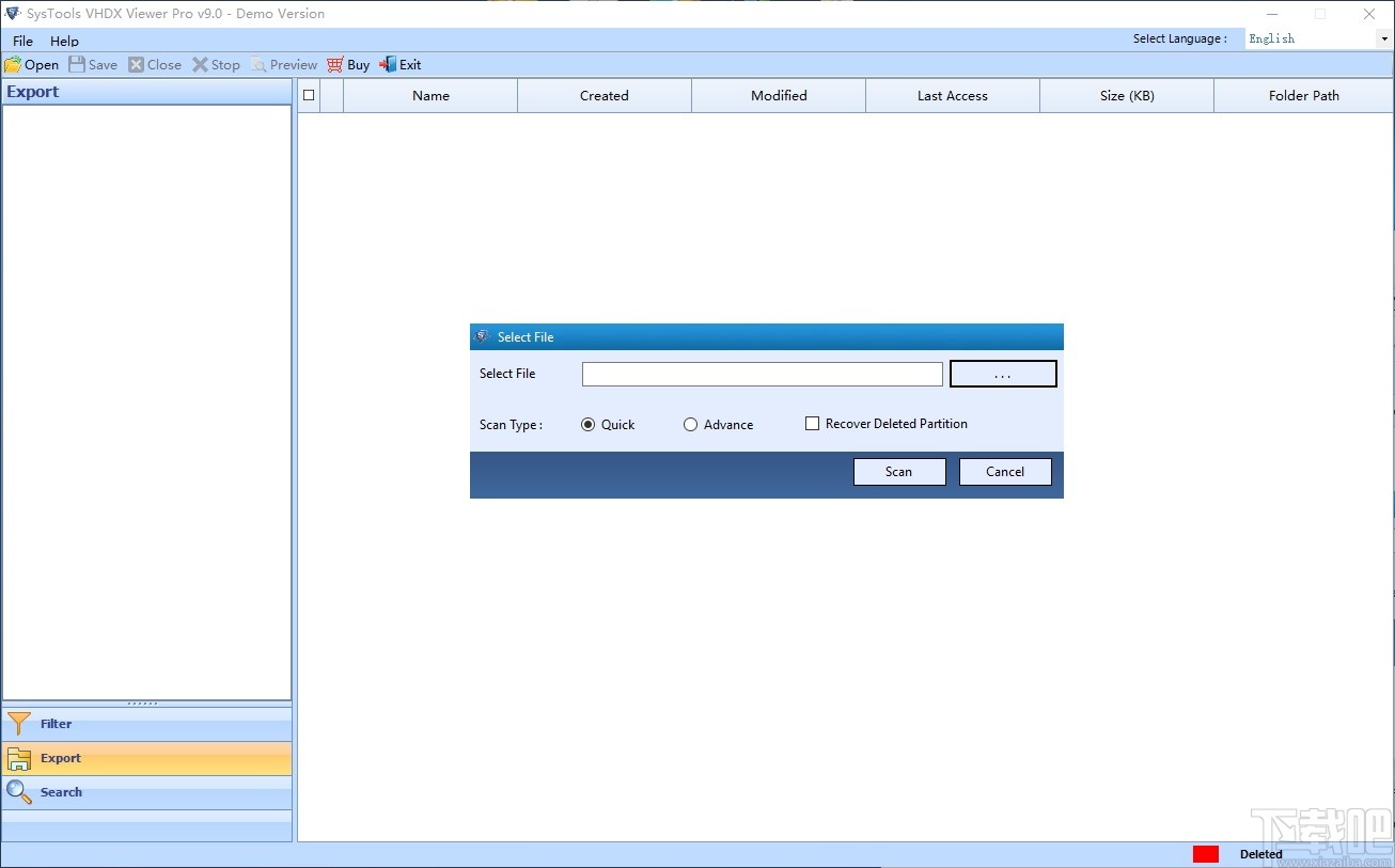SysTools VHDX Viewer Pro(VHDX文件查看器)