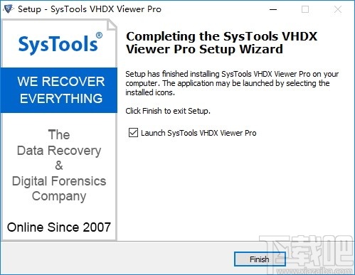 SysTools VHDX Viewer Pro(VHDX文件查看器)