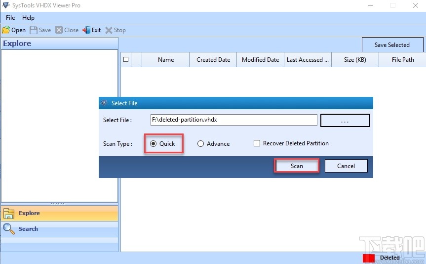 SysTools VHDX Viewer Pro(VHDX文件查看器)