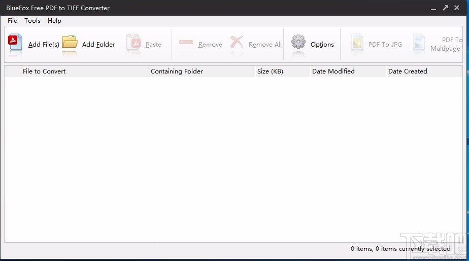 BlueFox Free PDF to TIFF Converter(PDF转TIFF转换器)
