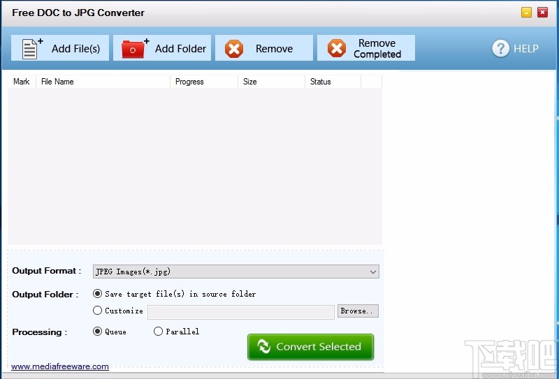 Free DOC to JPG Converter(免费DOC转JPG转换器)