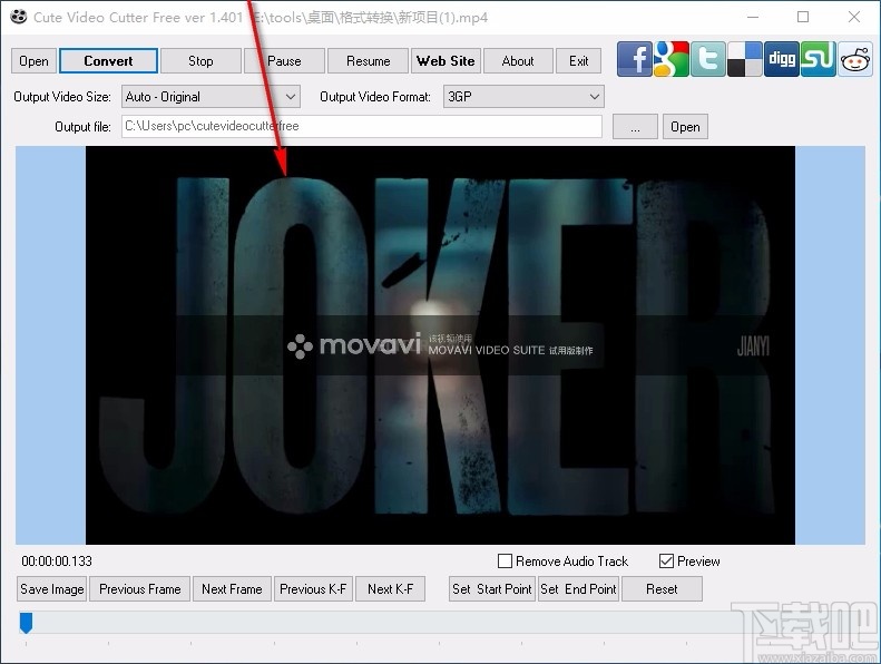 Cute Video Cutter(视频剪切工具)